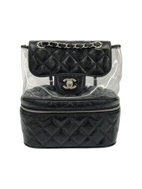 Chanel Backpack Sac Black